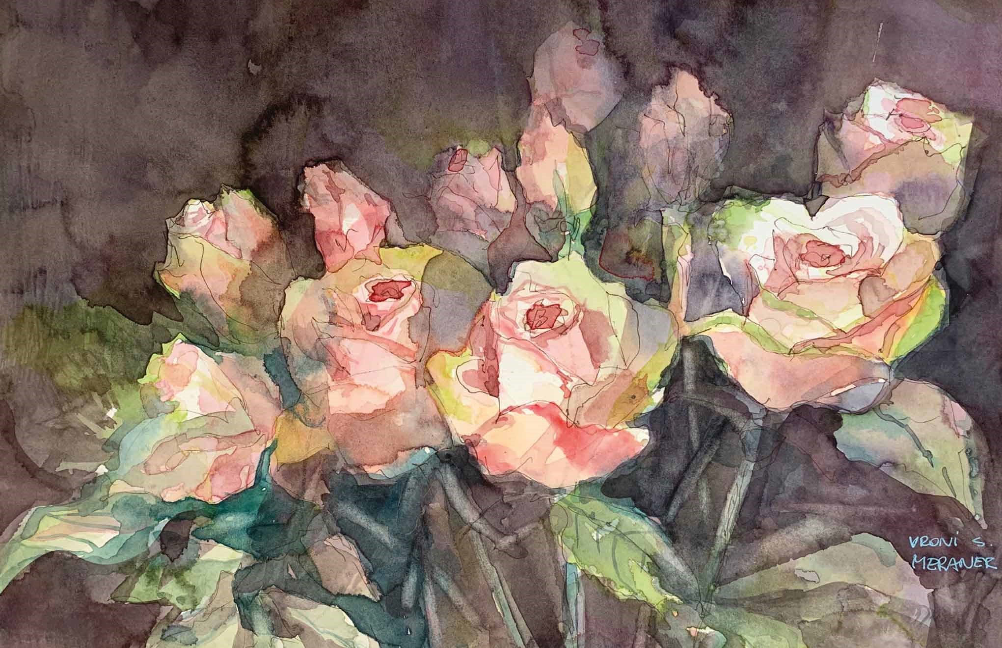 Späte Rosen, Vroni Meraner – Bild 1
