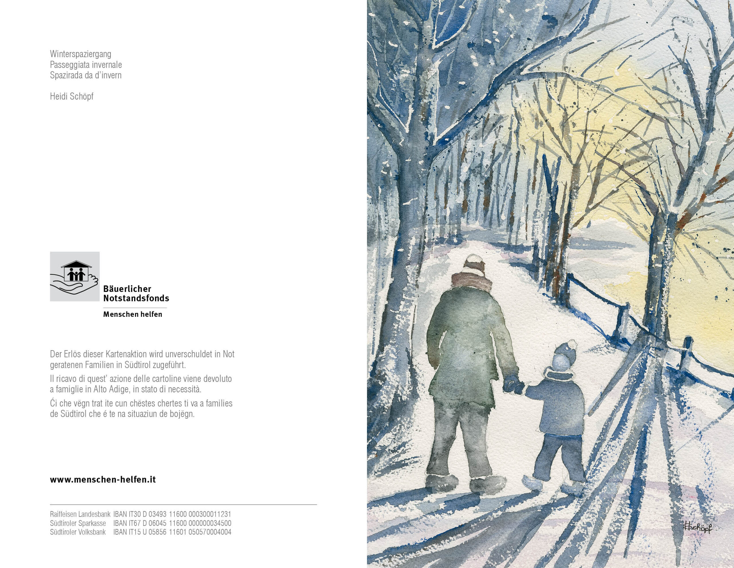 Winterspaziergang, Heidi Schöpf – Bild 2